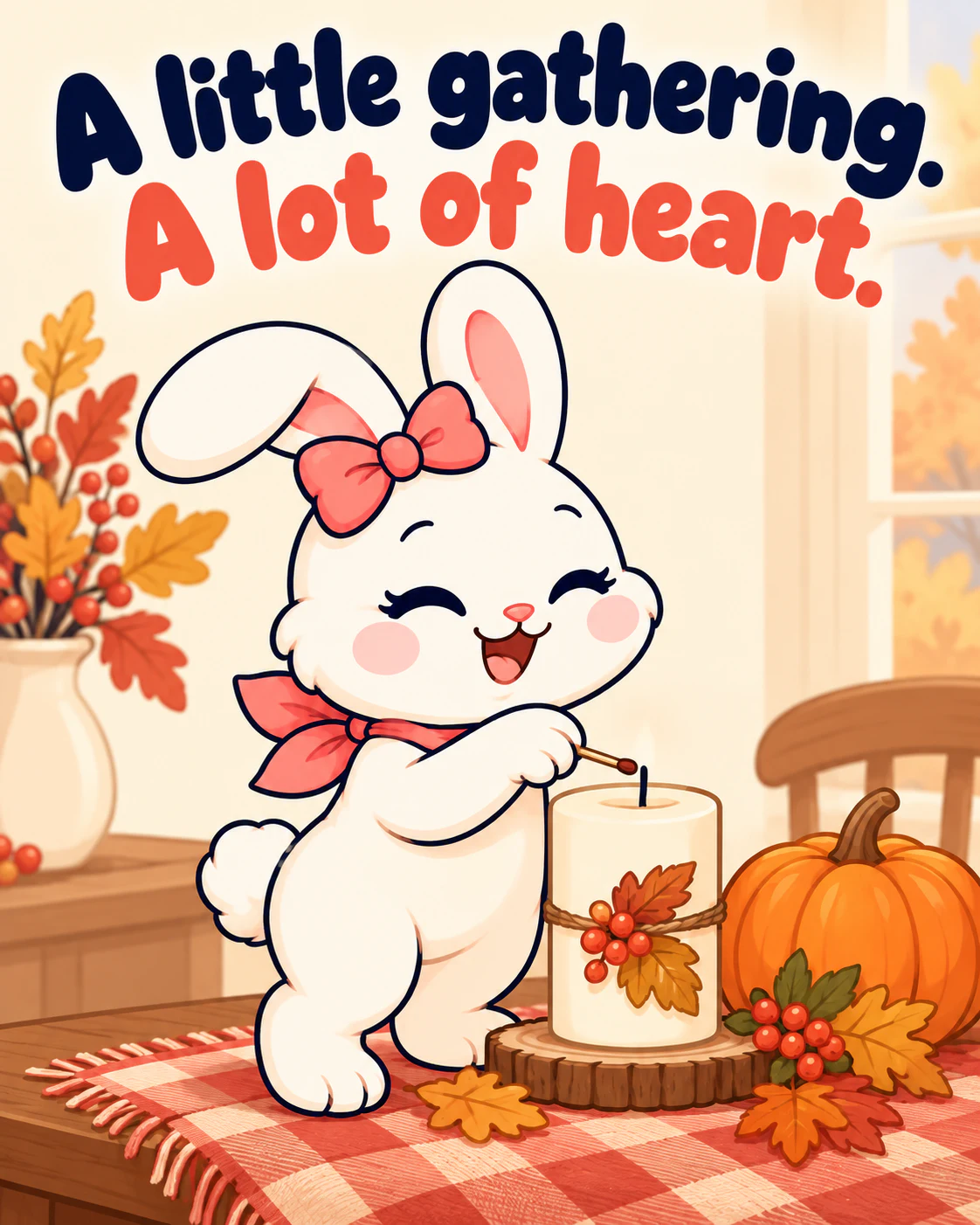 A little gathering. A lot of heart.