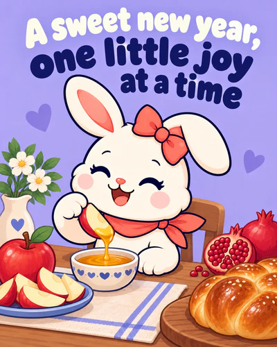 A sweet new year, one little joy at a time