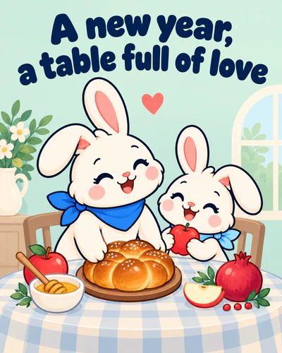 A new year, a table full of love