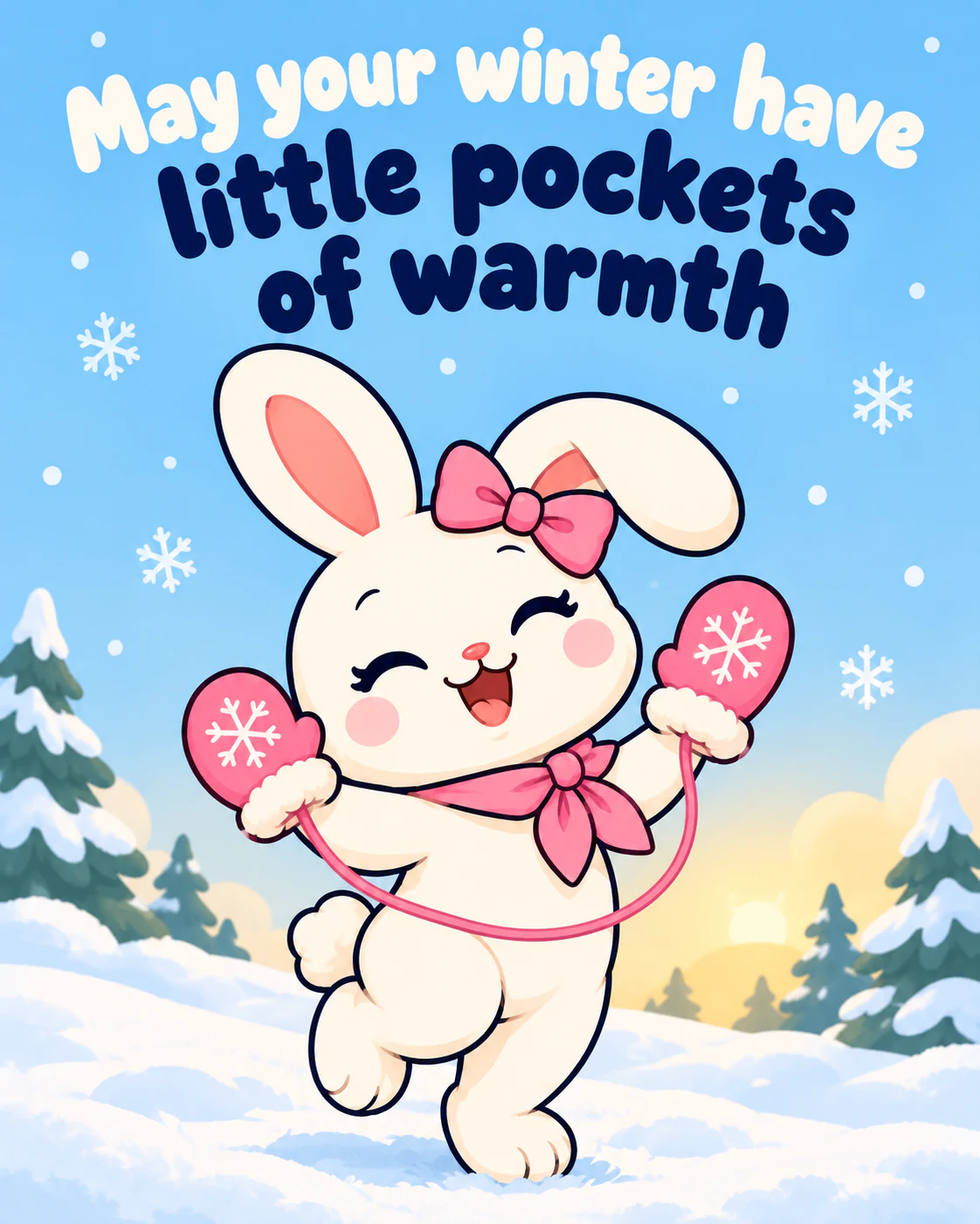 May your winter have little pockets of warmth