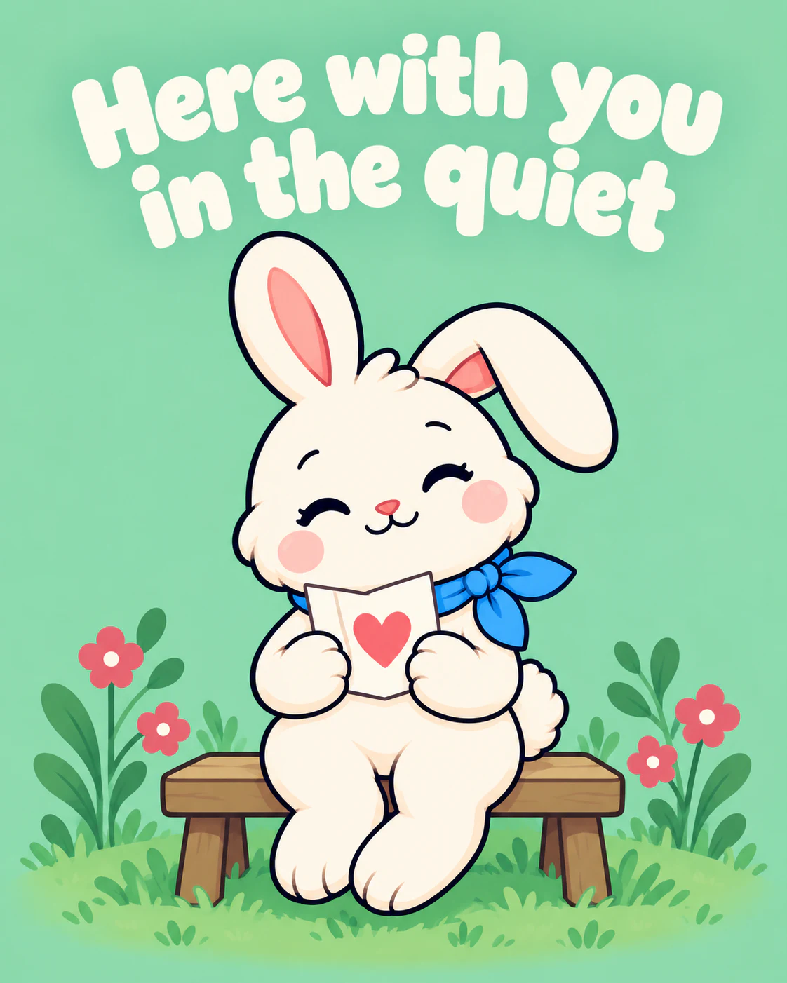 Here with you in the quiet