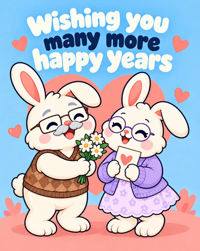 Wishing you many more happy years