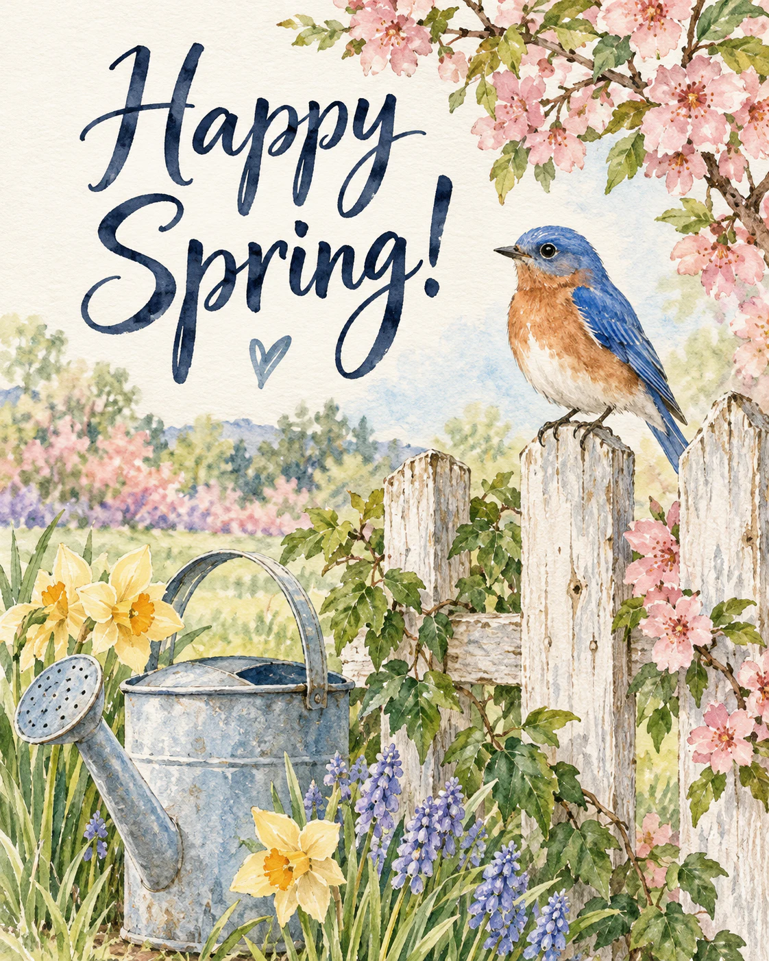 Spring ecard