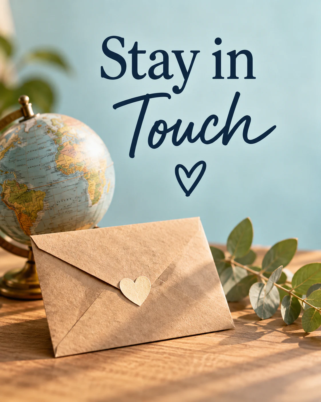 Stay in touch ecard