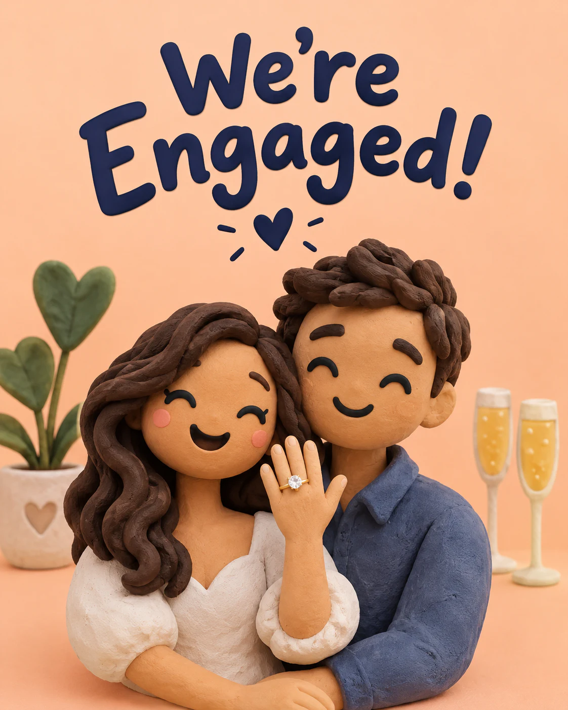 Engagement announcement ecard