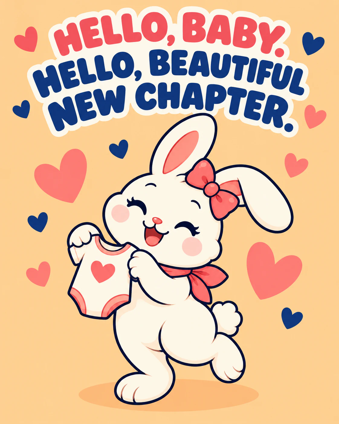 HELLO, BABY. HELLO, BEAUTIFUL NEW CHAPTER.