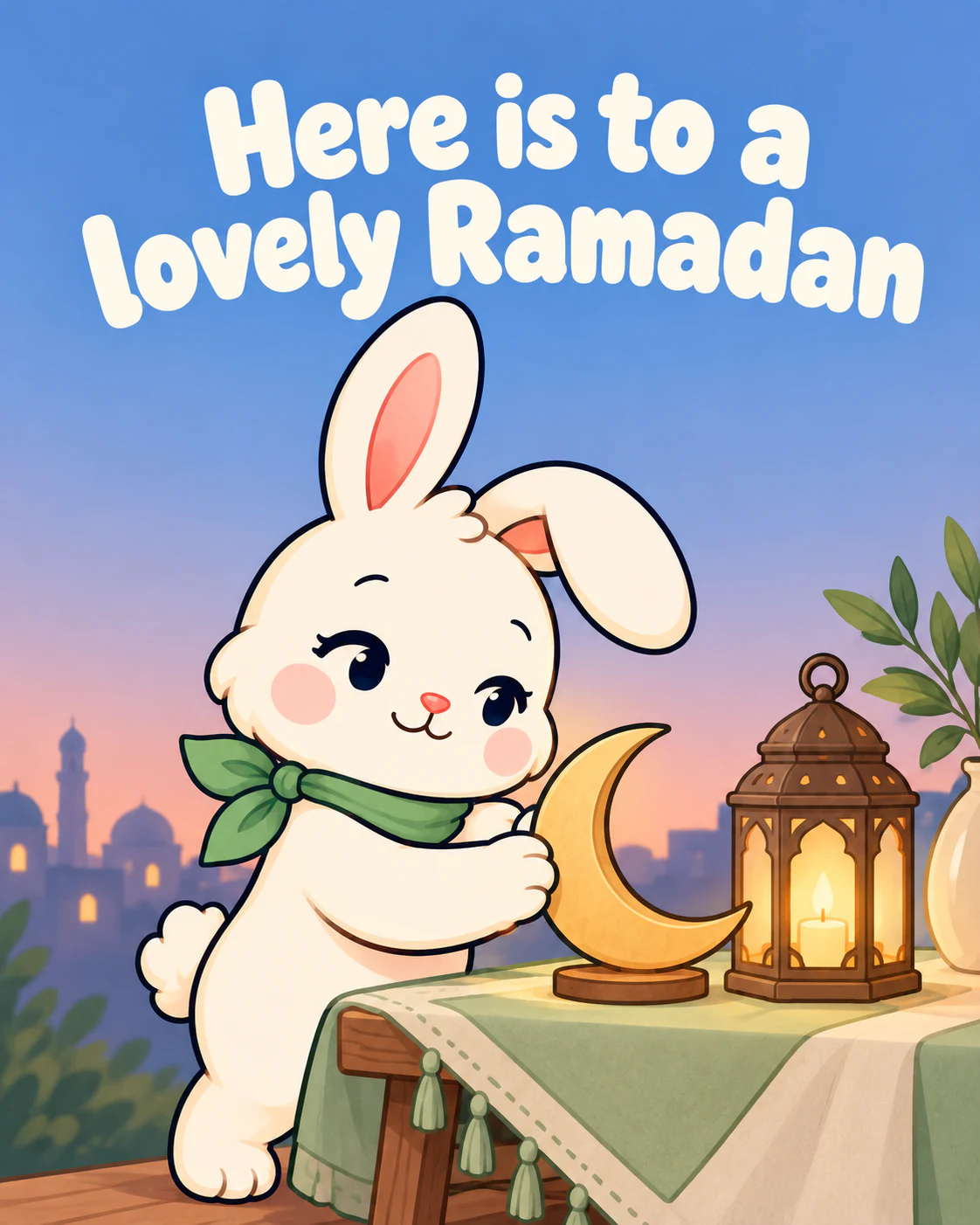 Here is to a lovely Ramadan