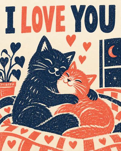 I love you ecard