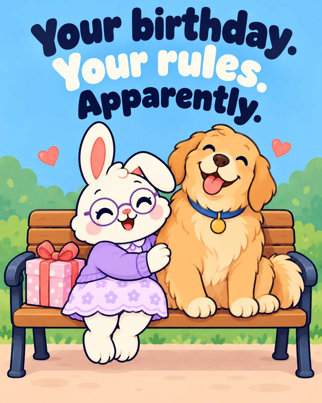 Your birthday. Your rules. Apparently.