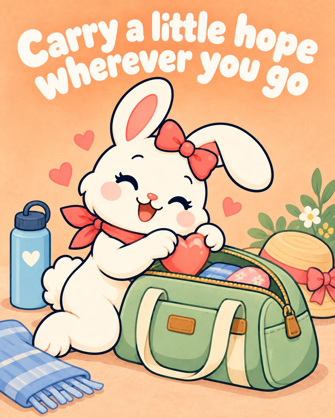 Carry a little hope wherever you go