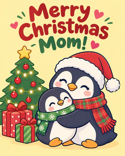 Christmas ecard for mom
