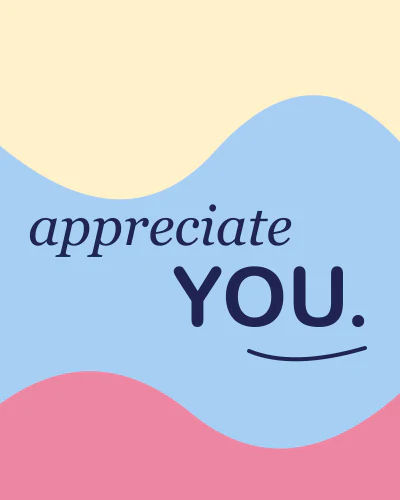 Appreciate you