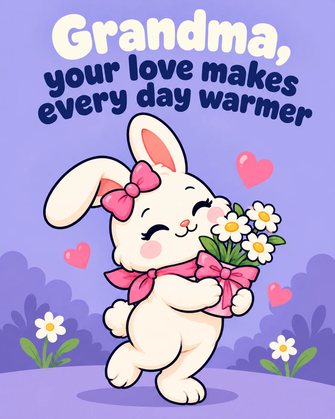 Grandma, your love makes every day warmer