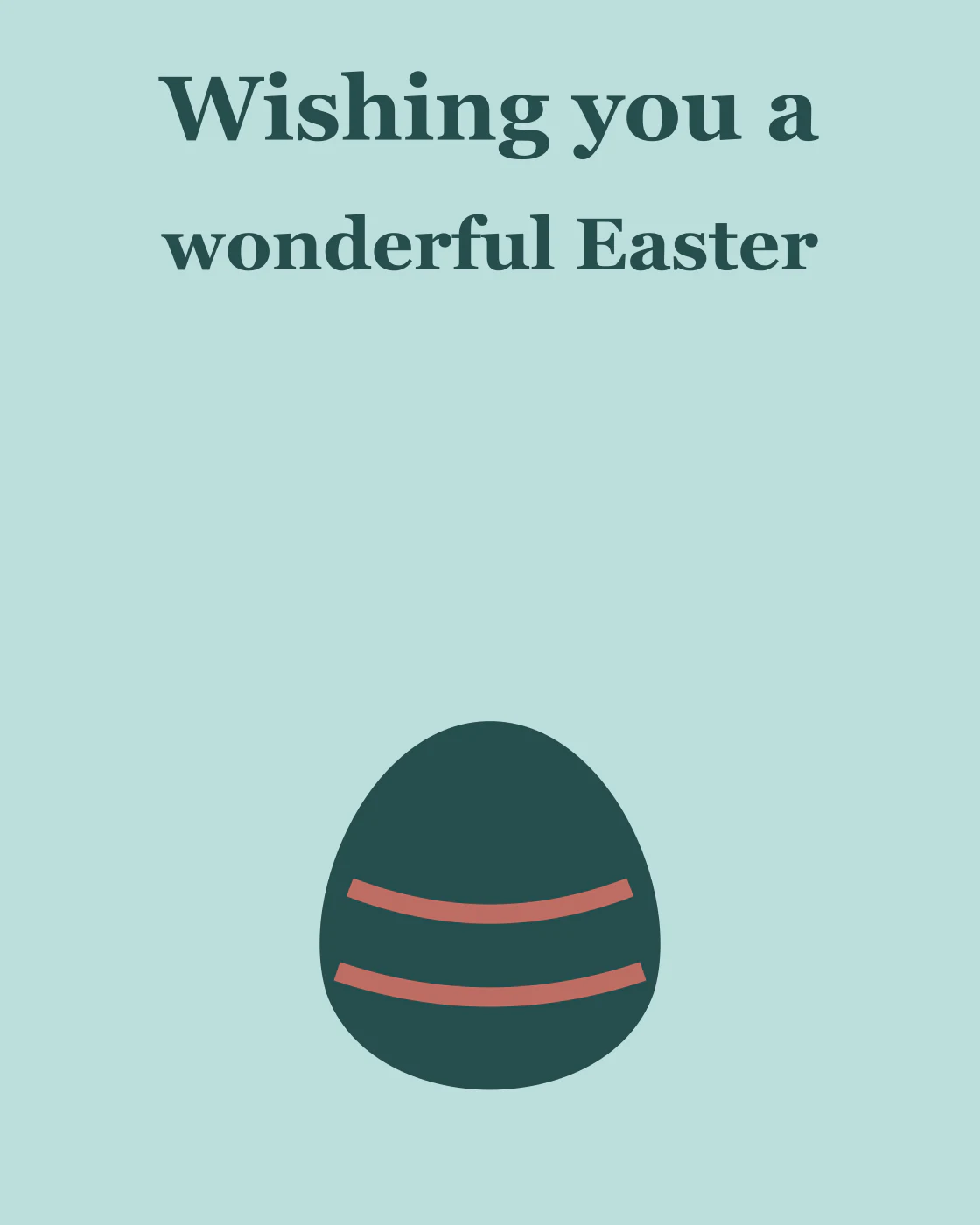 Wishing you a wonderful Easter