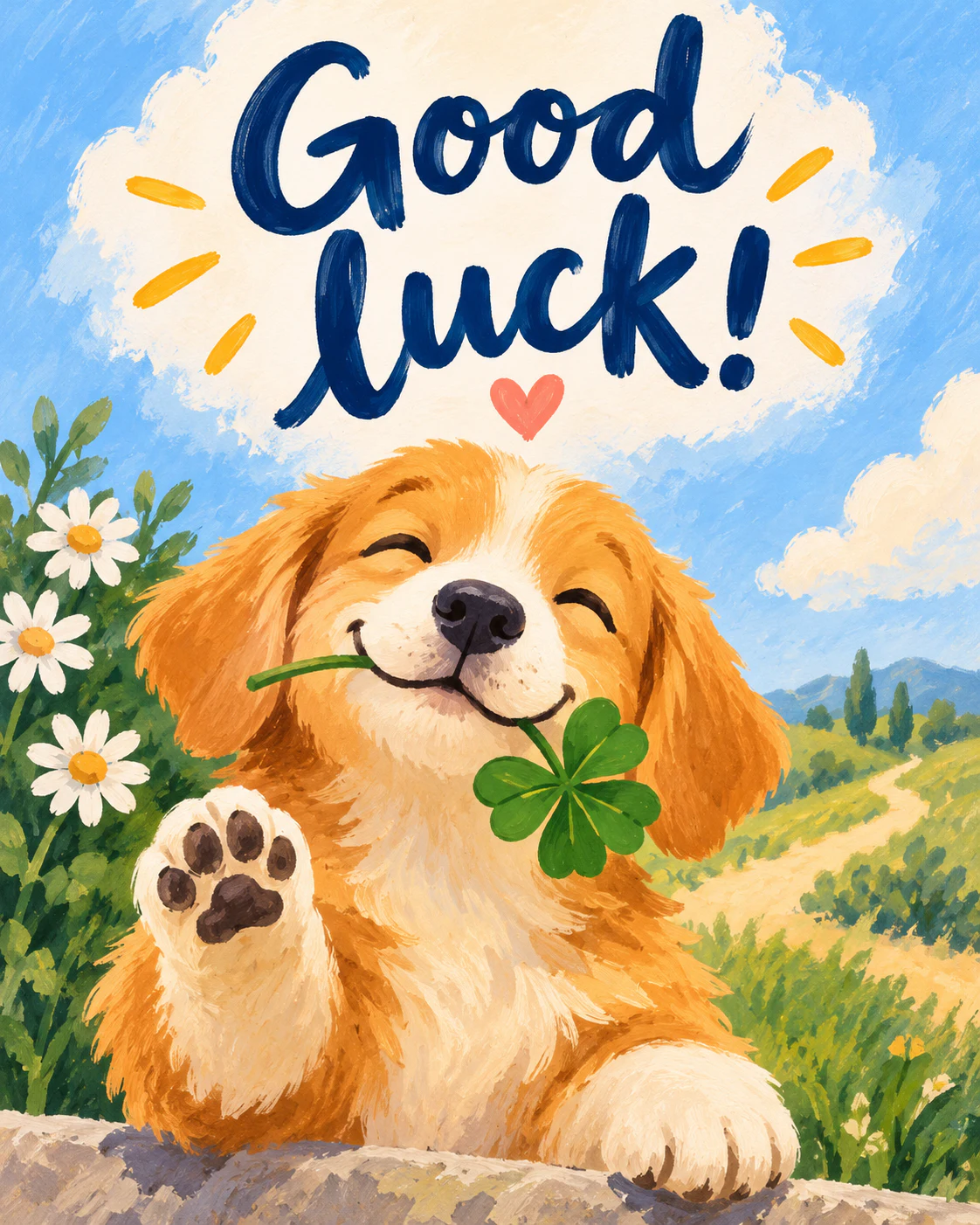 Good luck