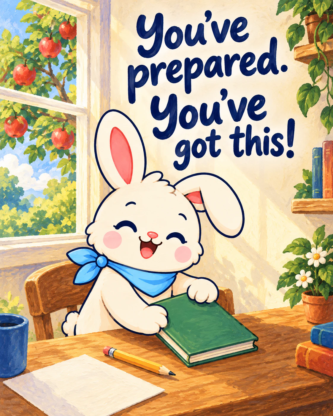 You've prepared. You've got this!
