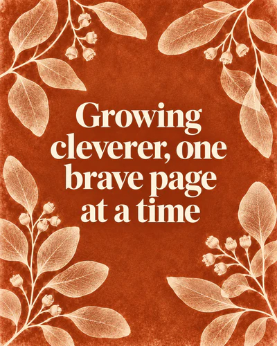 Growing cleverer, one brave page at a time