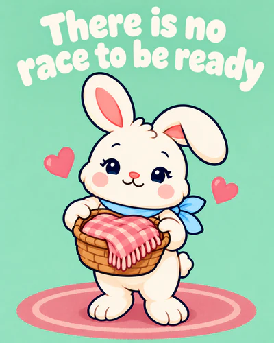There is no race to be ready