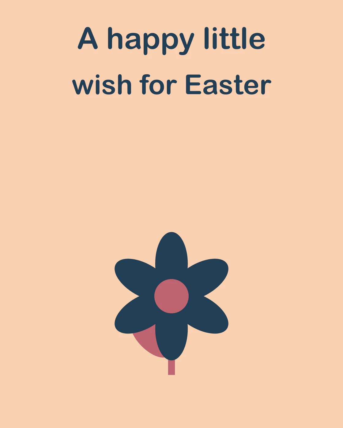 A happy little wish for Easter