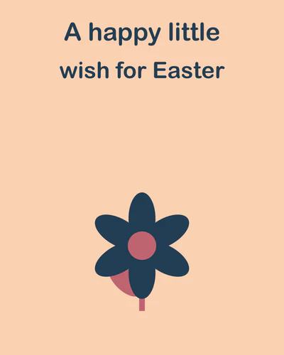 A happy little wish for Easter