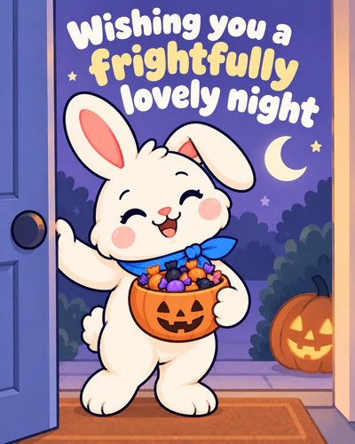 Wishing you a frightfully lovely night