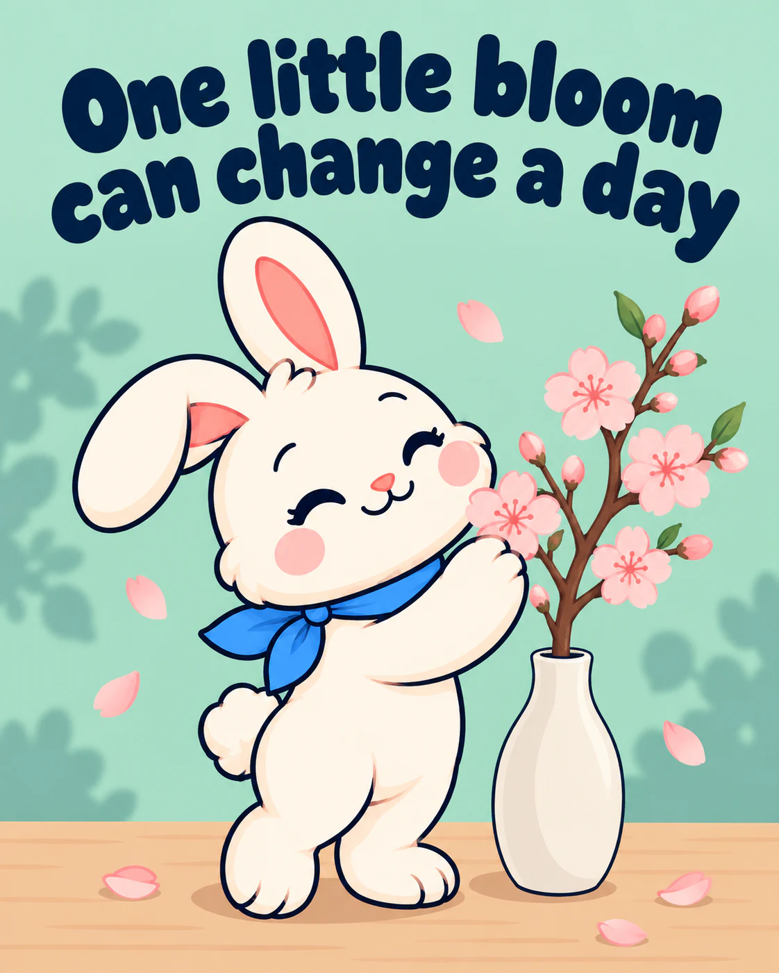 One little bloom can change a day