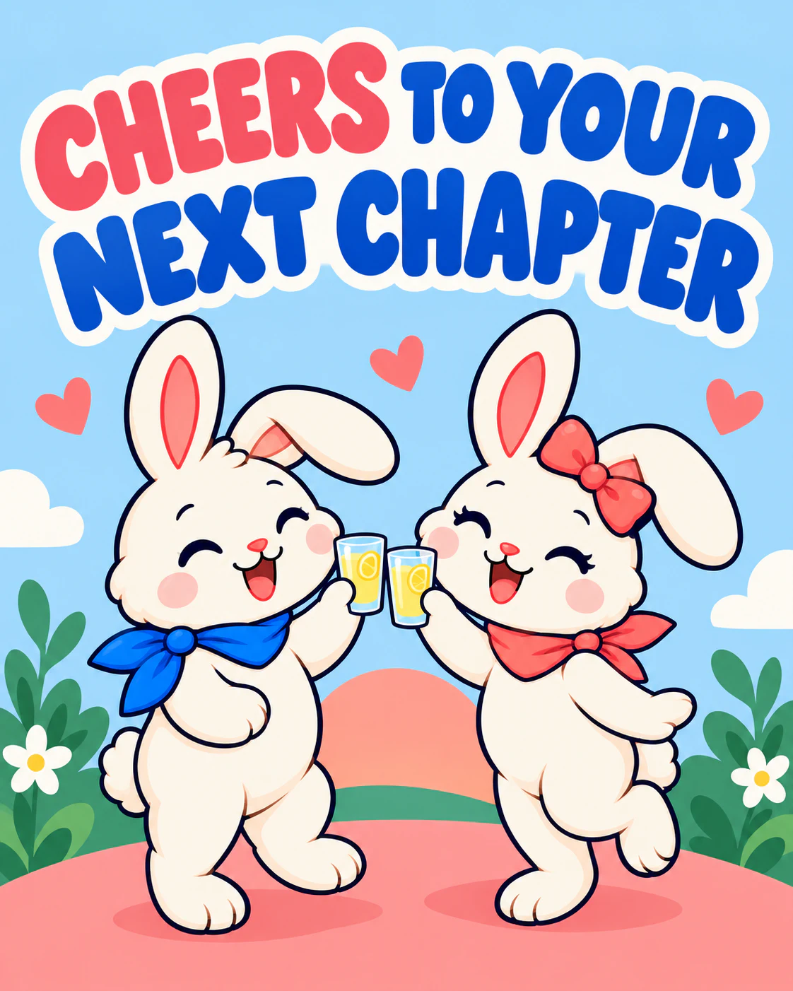 CHEERS TO YOUR NEXT CHAPTER