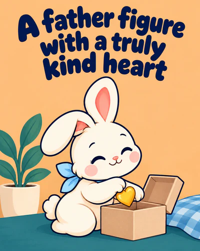 A father figure with a truly kind heart