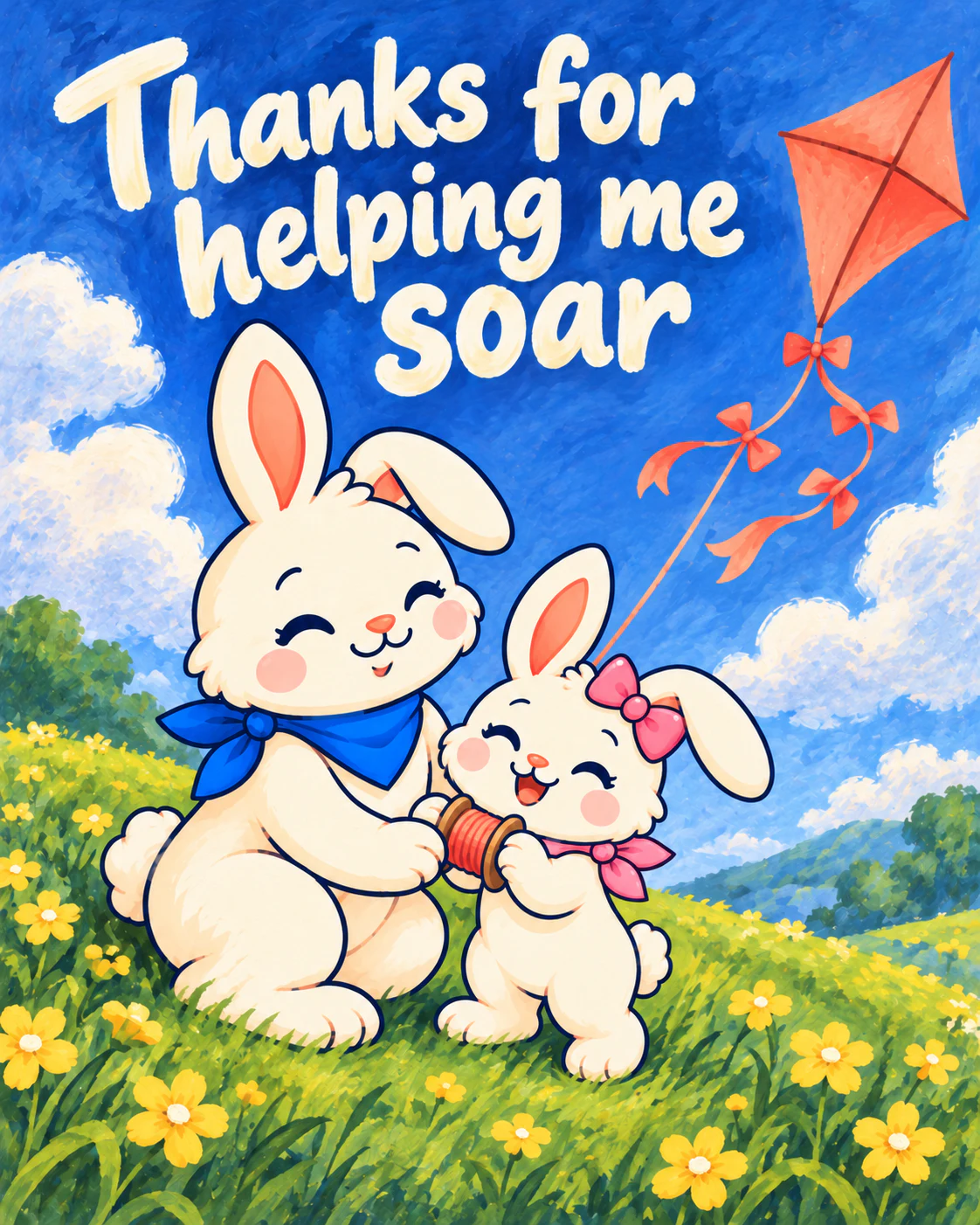 Thanks for helping me soar