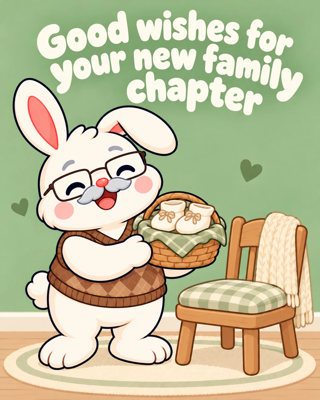 Good wishes for your new family chapter