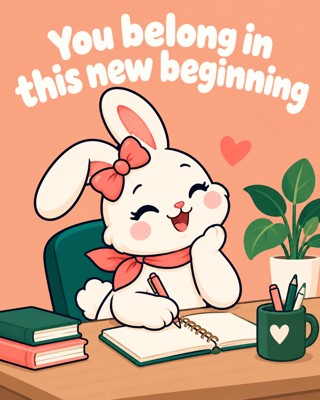 You belong in this new beginning