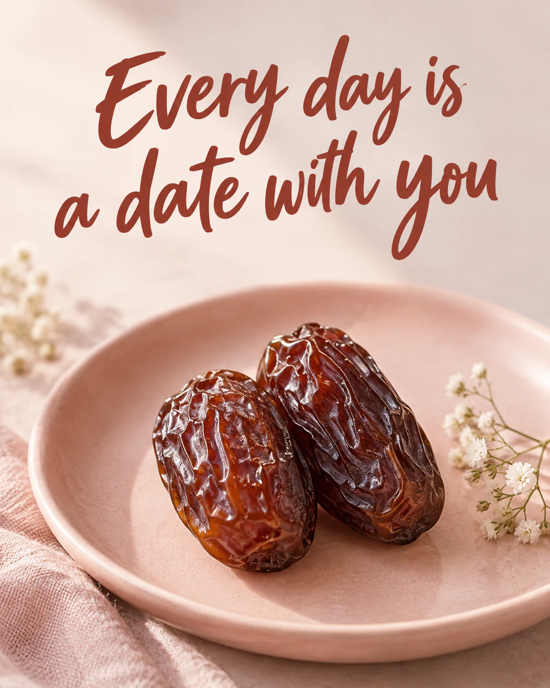 Every day is a date with you