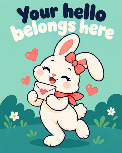 Your hello belongs here