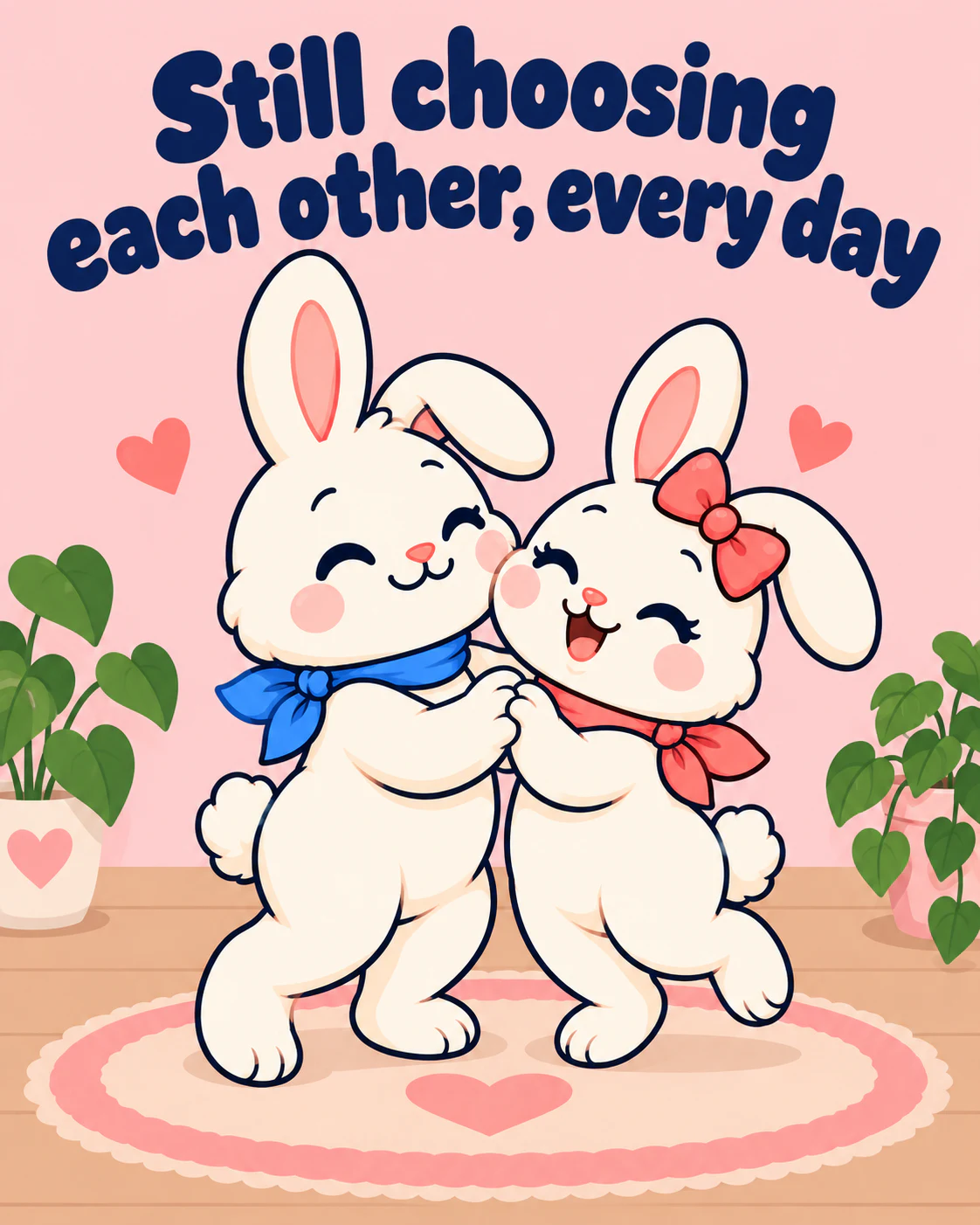Still choosing each other, every day