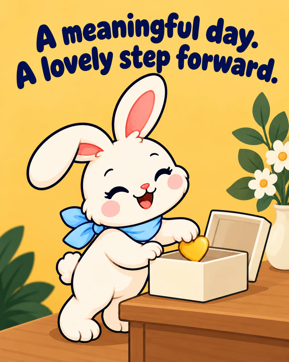 A meaningful day. A lovely step forward.