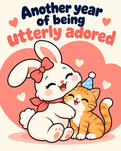 Another year of being utterly adored
