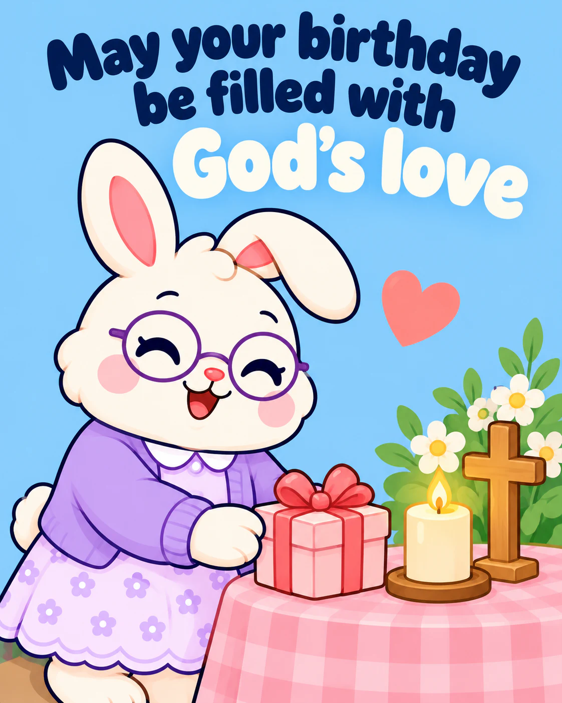 May your birthday be filled with God's love