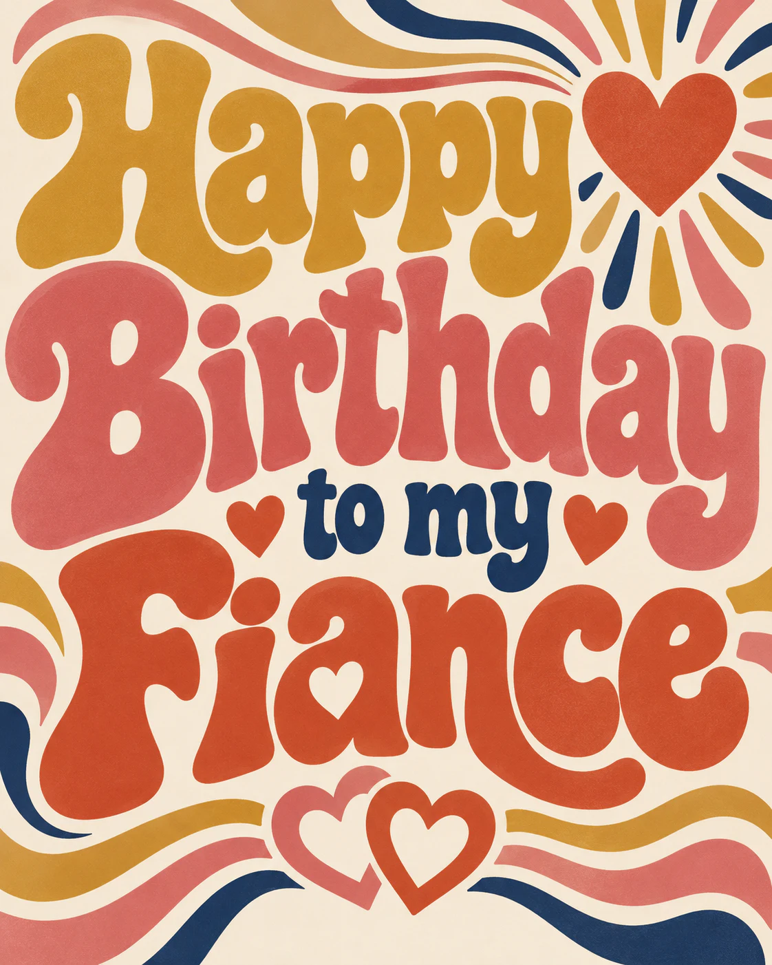 Birthday ecard for fiance