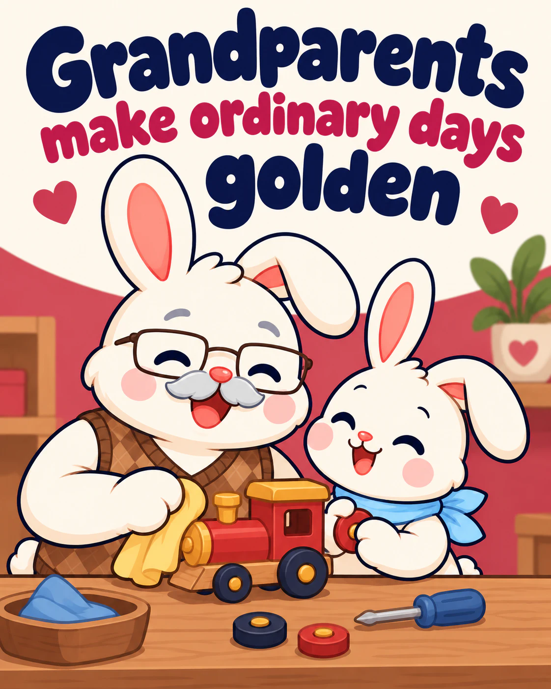 Grandparents make ordinary days golden
