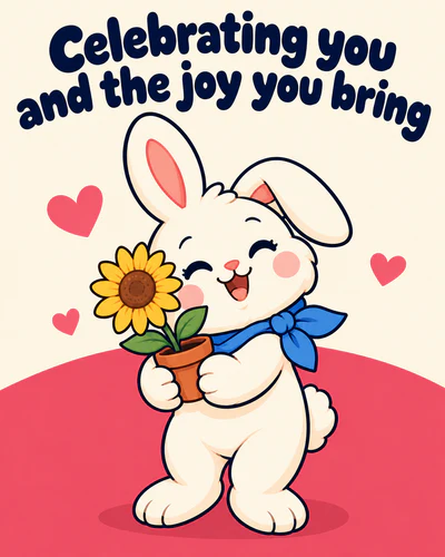 Celebrating you and the joy you bring