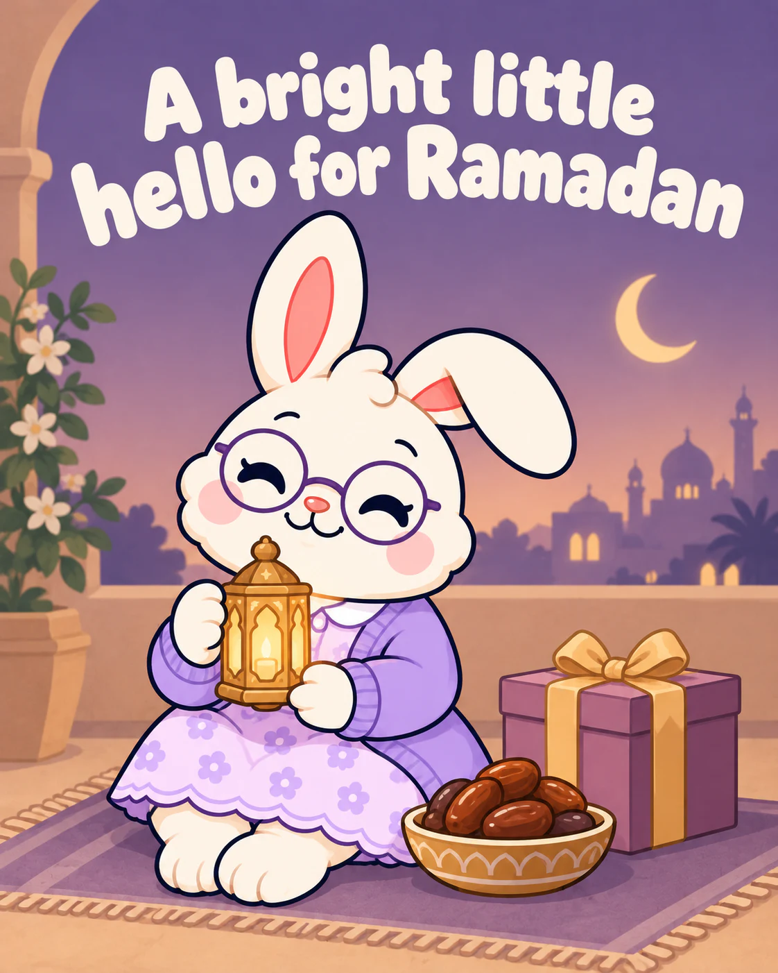 A bright little hello for Ramadan