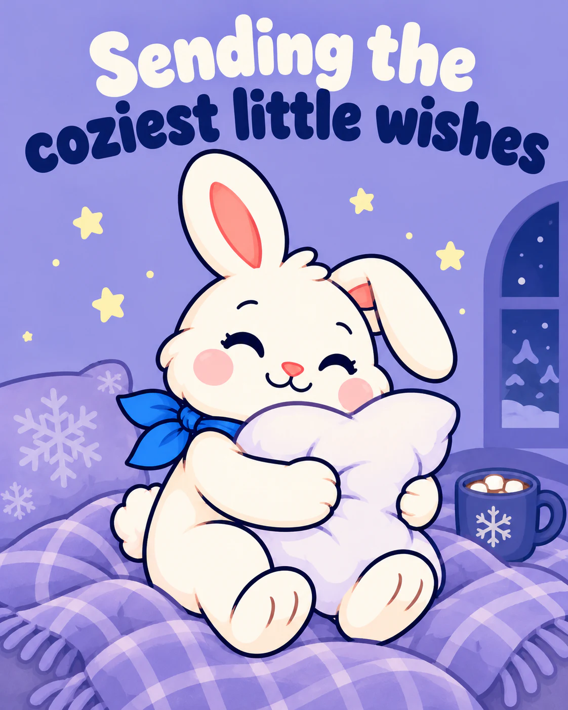 Sending the coziest little wishes