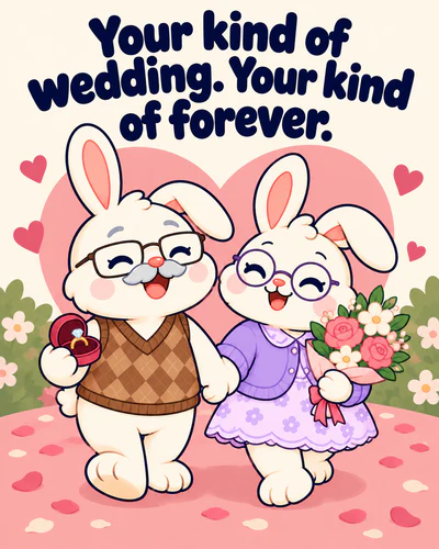 Your kind of wedding. Your kind of forever.
