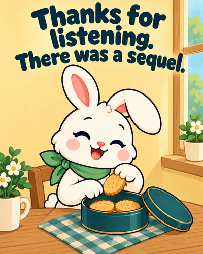 Thanks for listening. There was a sequel.