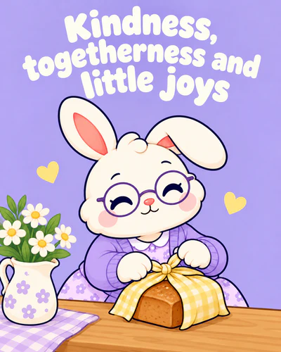 Kindness, togetherness and little joys