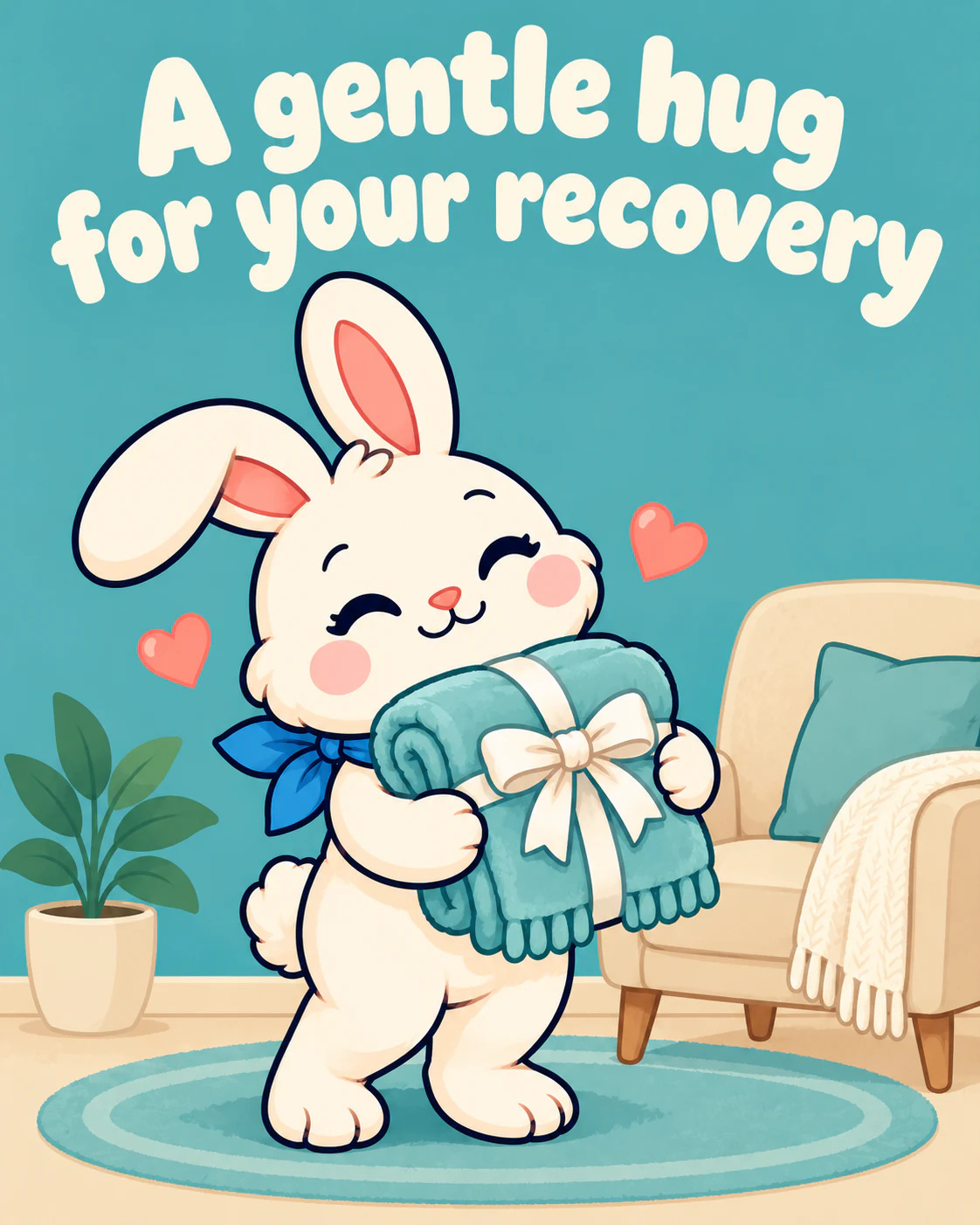 A gentle hug for your recovery