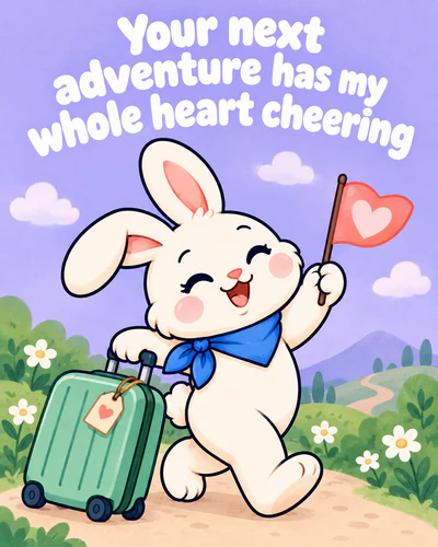 Your next adventure has my whole heart cheering