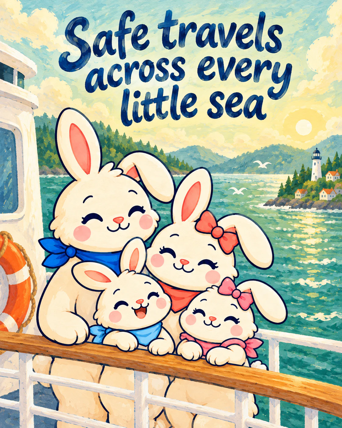 Safe travels across every little sea