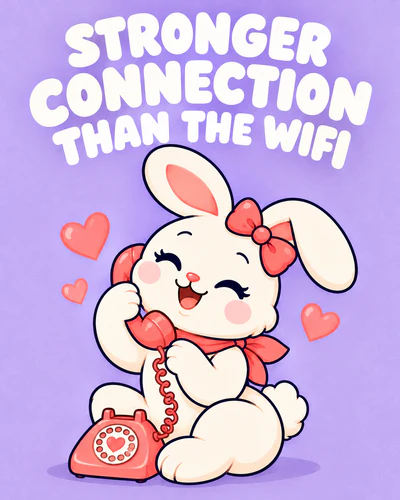 STRONGER CONNECTION THAN THE WIFI