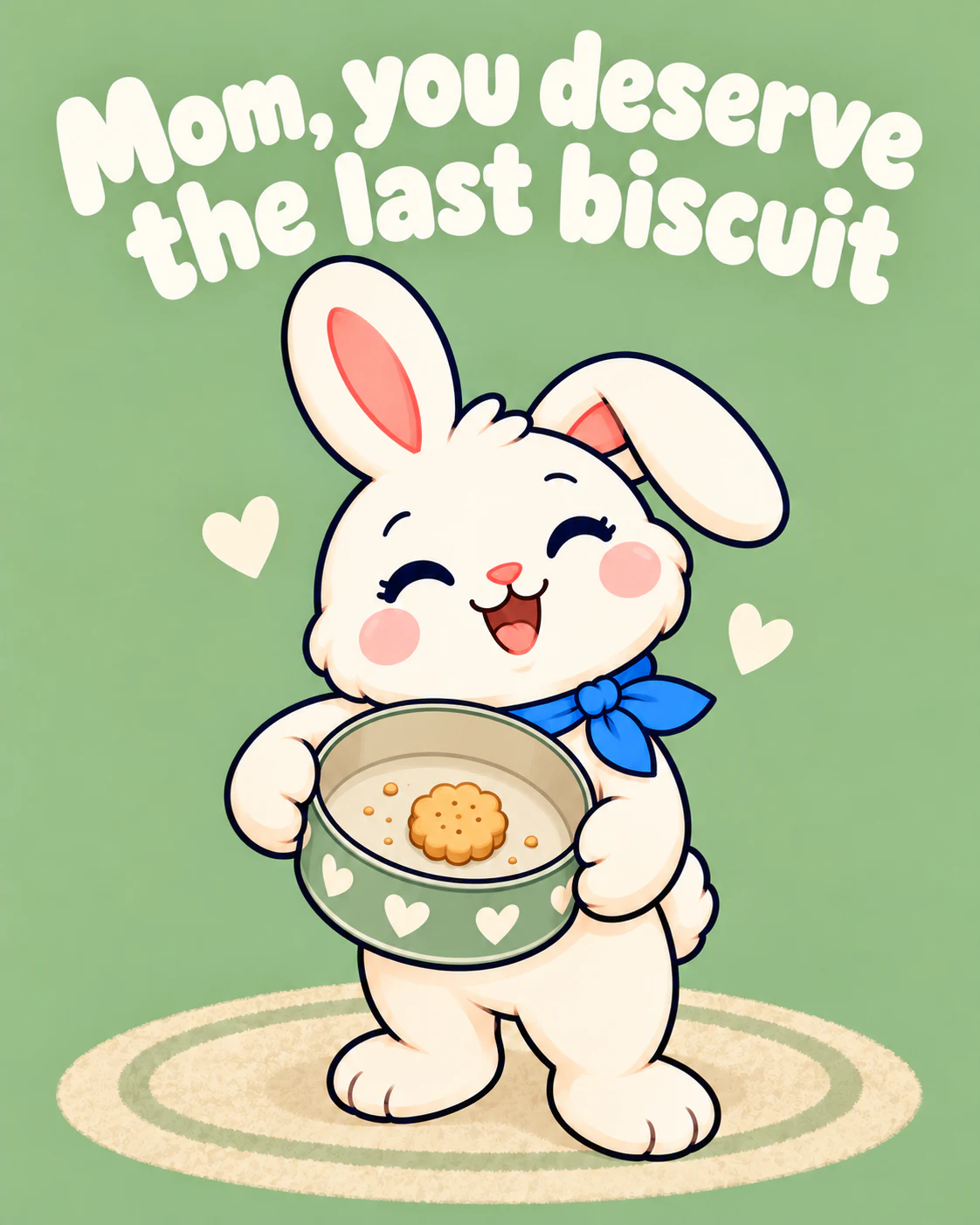 Mom, you deserve the last biscuit